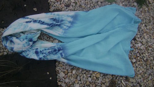 Maxi bílotyrkysový 220x90 — foto 3