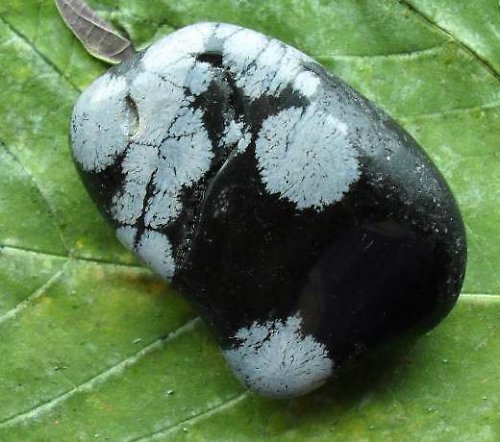 Obsidián vločkový 35x26x14mmmm — foto 2