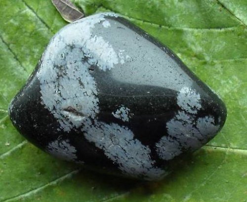 Obsidián vločkový 40x29x14mmmm — foto 2