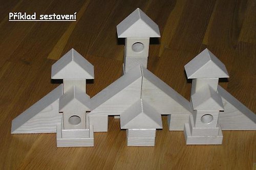 Dřevěné kostky - stavebnice II. — foto 3