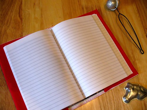 Notes v látkovém obalu. — foto 3