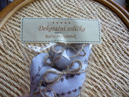 Dekorační srdíčka — foto 3