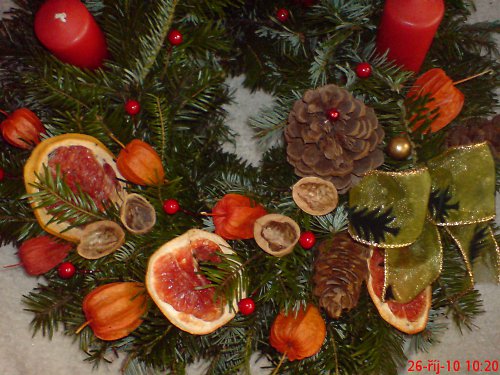 ADVENTNÍ VĚNEC - přírodní — foto 2
