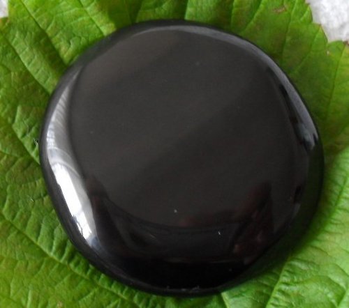 Obsidián stříbrný 46x45mm — foto 2