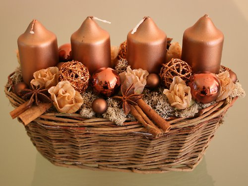 Adventní svícen hnědý — foto 3