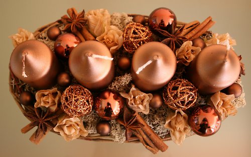 Adventní svícen hnědý — foto 4