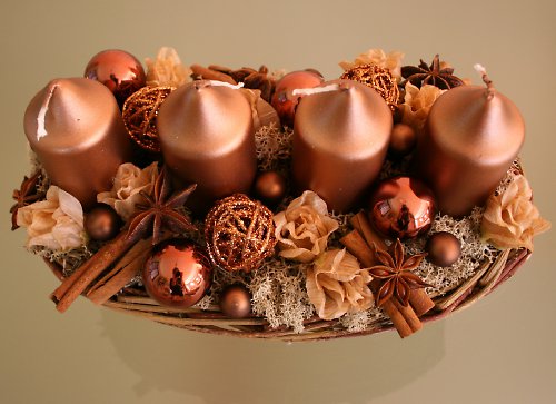 Adventní svícen hnědý — foto 6