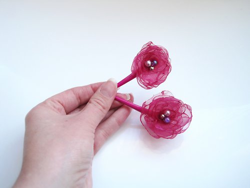 Fuchsiové sponečky — foto 2