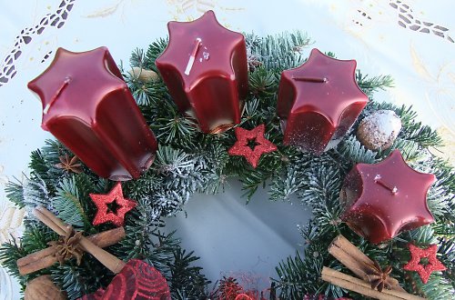 Velký adventní bordó — foto 2