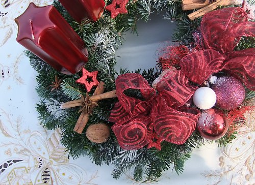 Velký adventní bordó — foto 3