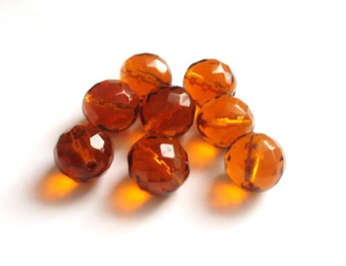 Broušené perle topas 14mm — foto 2