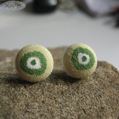 Brož a náušnice Green Eyes — foto 2