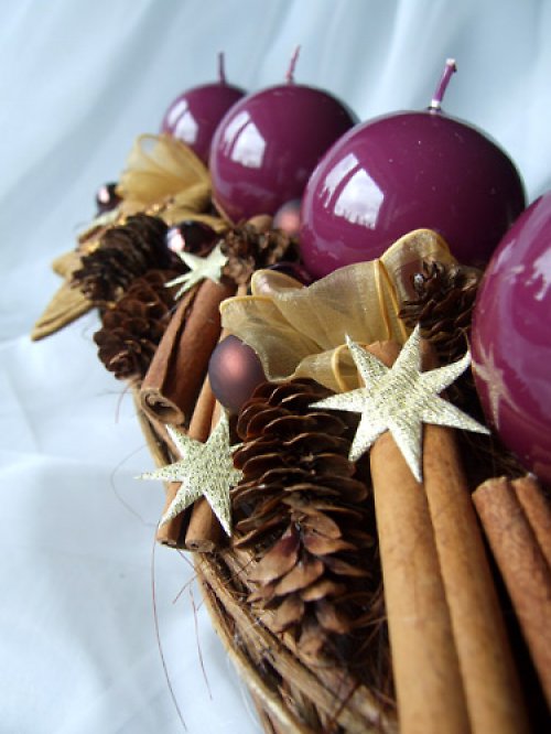 Adventní svícen — foto 3