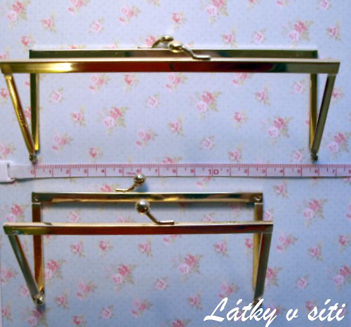 Kabelkový rámeček mosaz 16 cm — foto 2