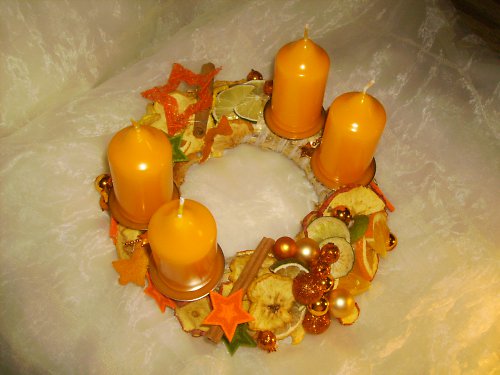 Voňavý adventní věnec — foto 2