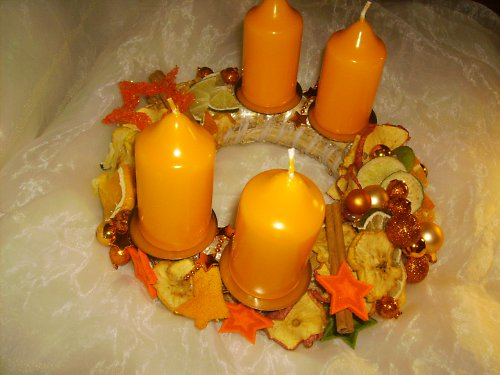 Voňavý adventní věnec — foto 3