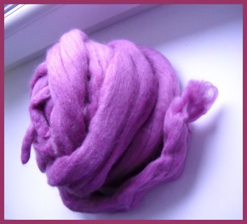 Rouno-lila violet KLUBKO 50g — foto 2