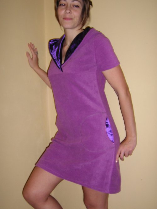 Fleecové šaty — foto 5