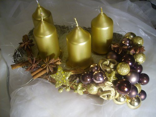 Adventní svícen na přání — foto 2