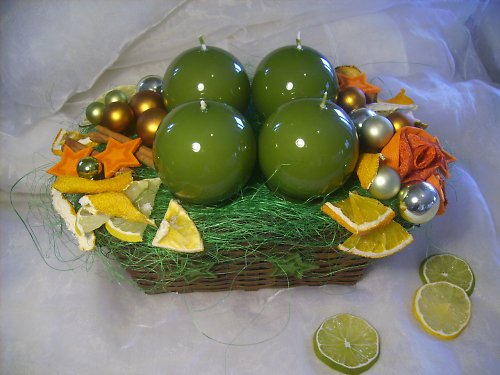 Voňavý adventní svícen — foto 6