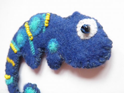 Chameleonek Modrožlutý — foto 3