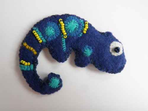 Chameleonek Modrožlutý — foto 4