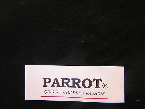 Jemná PLETENINKA pytel PARROT® černá — foto 2