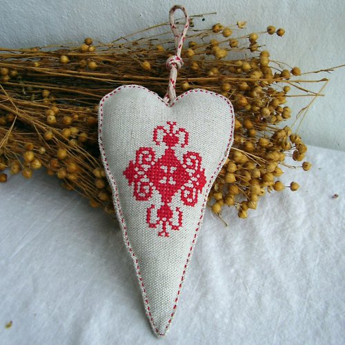 Leinen beauty - vintage srdce s vůní — foto 5