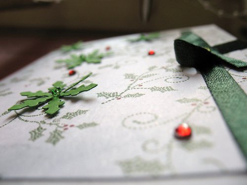 Vánoční přání cesmína — foto 2