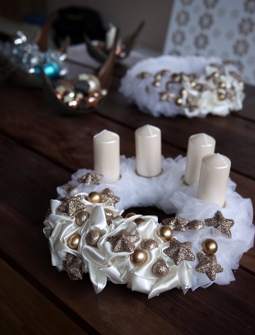 Adventní věnec SNOW FLAKE — foto 2