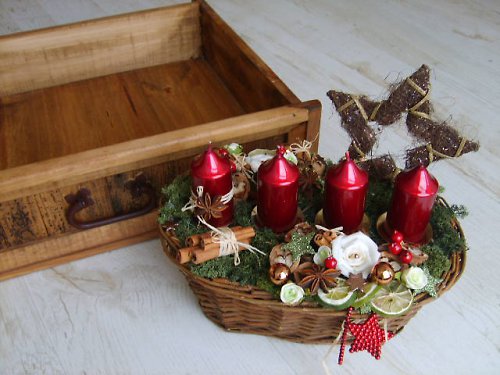 Adventní svícen...s hvězdou — foto 2