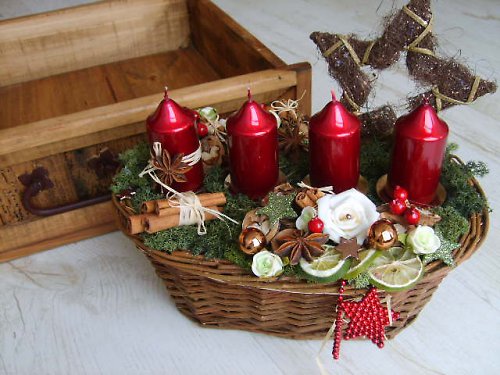 Adventní svícen...s hvězdou — foto 5