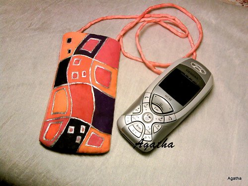 Hedvábný obal na mobil — foto 2