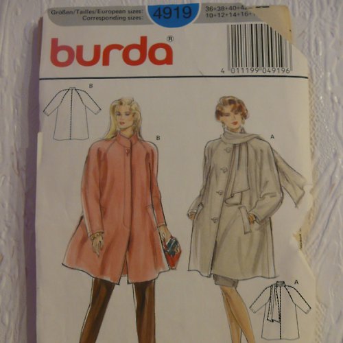 Střih Burda 4919 — foto 2