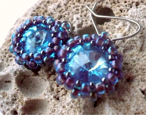 Náušnice Swarovski — foto 3