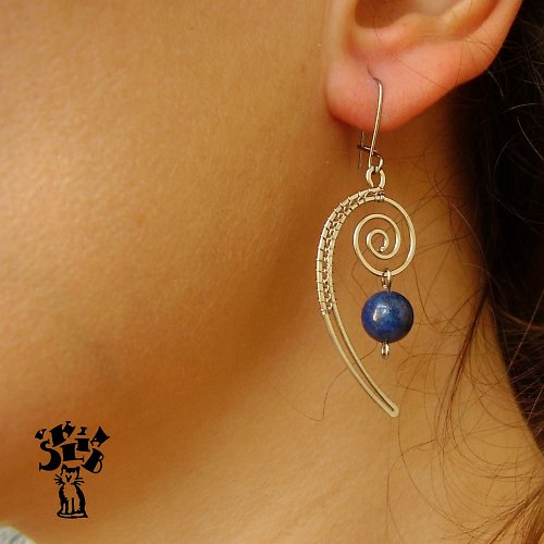 Šavličky lapis lazuli — foto 3