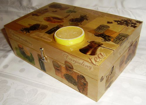 Krabička na čaj Thé au citron — foto 2