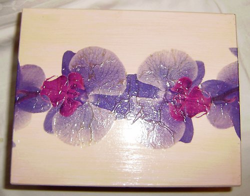 Krabička na čaj Orchidea violet — foto 2
