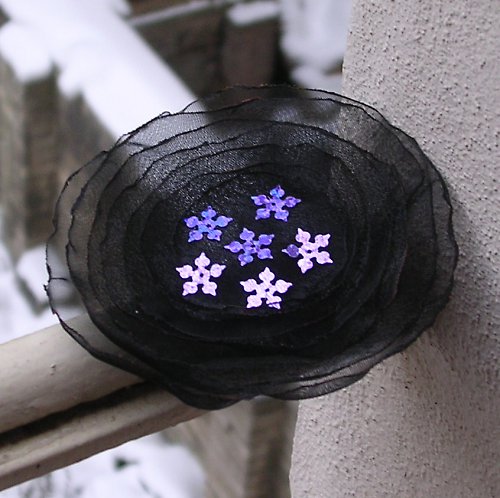 Night snowflakes — foto 4