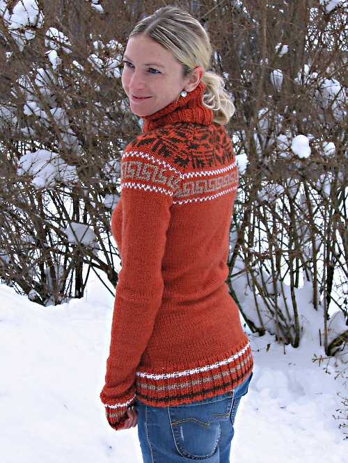 Pletený svetr — foto 2