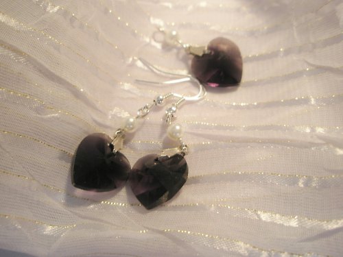 Set Swarovski srdce s perlemi +řetízek! — foto 3