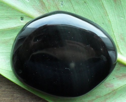 Obsidián stříbrný 43x37mm — foto 2