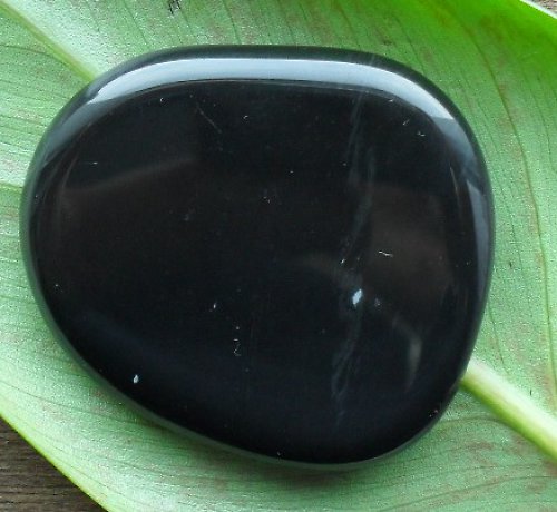 Obsidián stříbrný41x37mm — foto 2