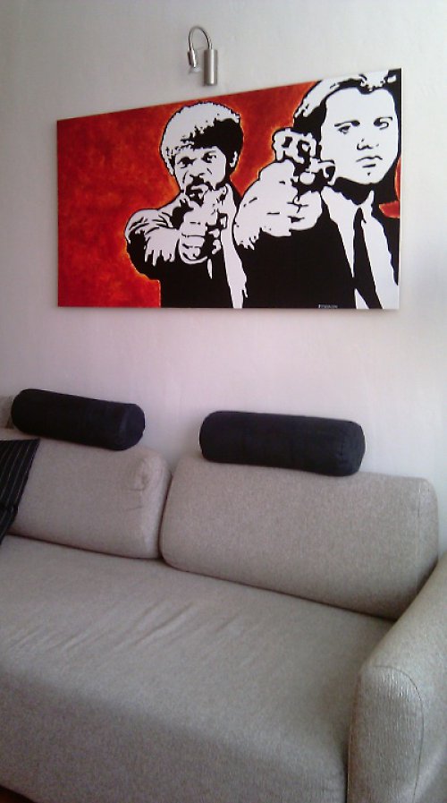 Rezervovano !!! PULP FICTION, obraz 130x70cm — foto 2