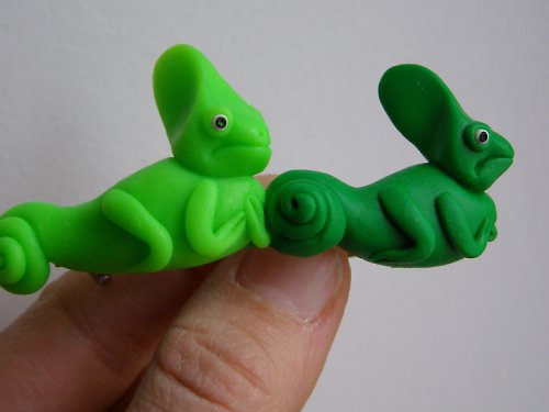 Chameleonci do vlasů — foto 2