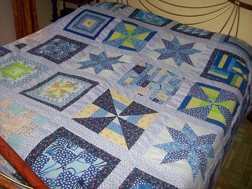 OCEÁN VONÍ maxi patchwork přehoz SLEVA!!!! — foto 2