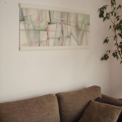 Obraz- Za mlhou- na přání — foto 2