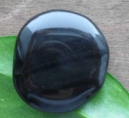 Obsidián stříbrný 43x45mm — foto 2