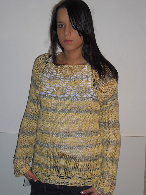 Žlutošedý svetr SLEVA!! — foto 2