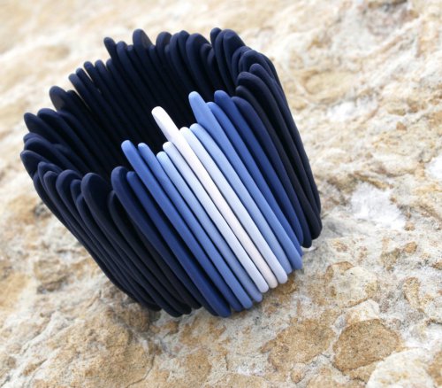 Vertical lines /navy/ — foto 2